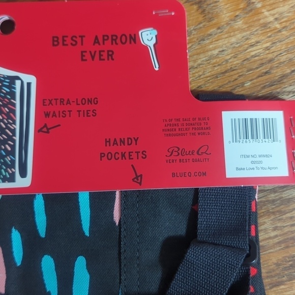 I'LL Bake Love To You Apron--Blue Q - Picture 7 of 7